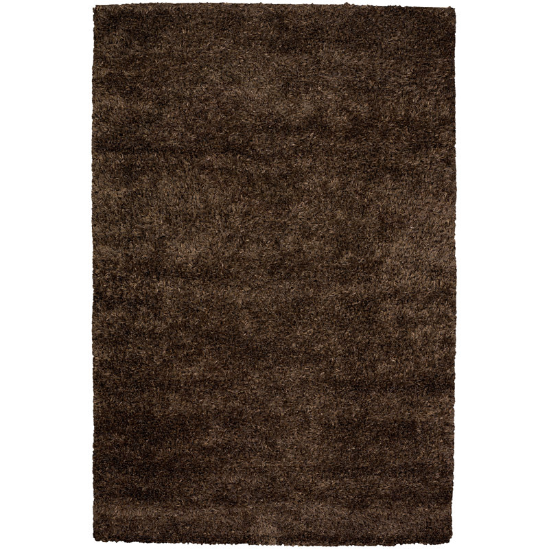 Tapis brun foncé Verne, Rectangle 7 pi 9 po x 10 pi 6 po