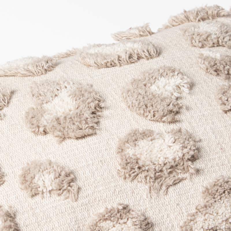 Animal Print Rectangular Cushion Cover, Natural, Pillow Cover Only - No Insert