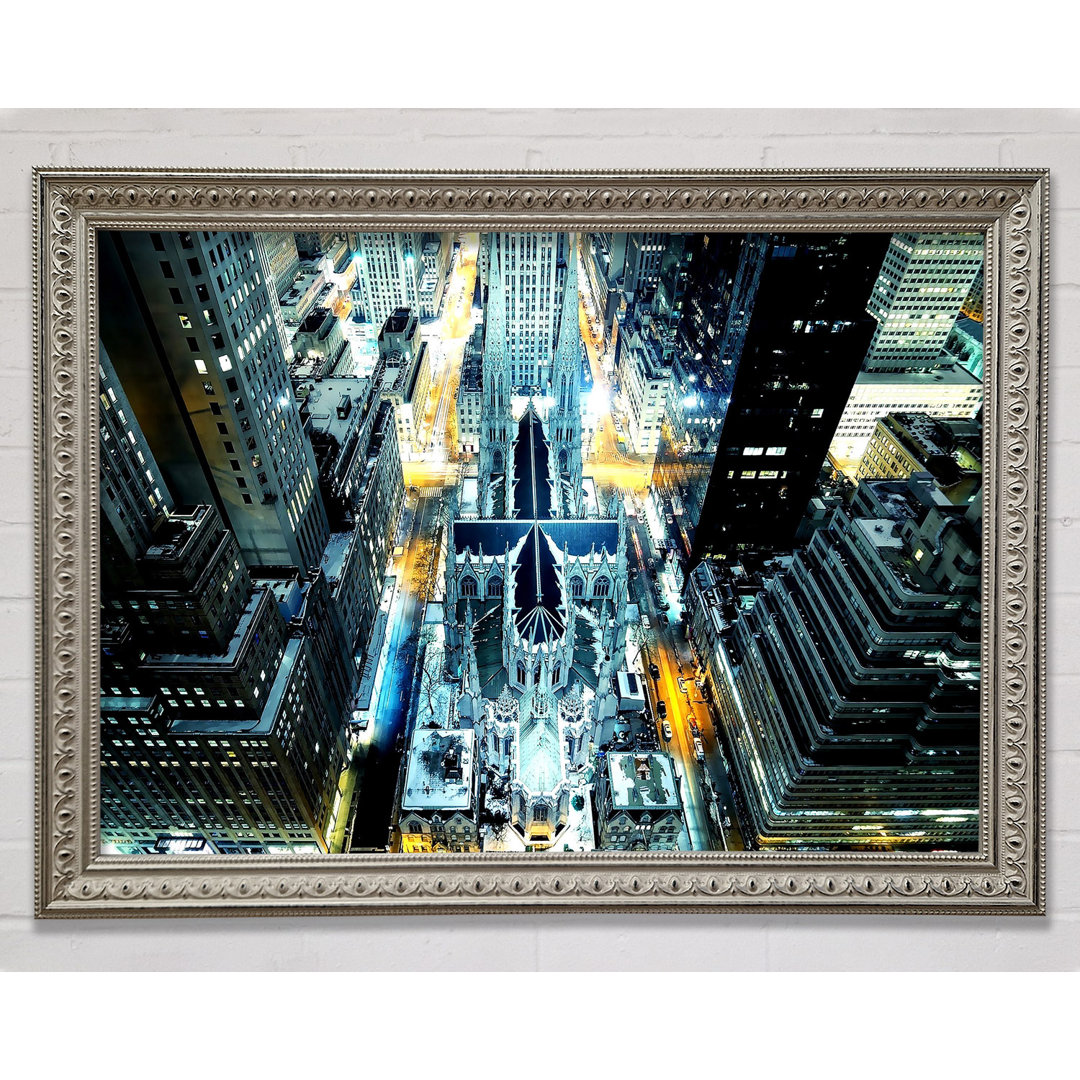 St. Patricks Cathedral New York - Einzelner Bilderrahmen Kunstdrucke