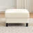 27.5" Wide Square Chenille Upholstered Ottoman， Footstool of Sectional Sofa-315280144