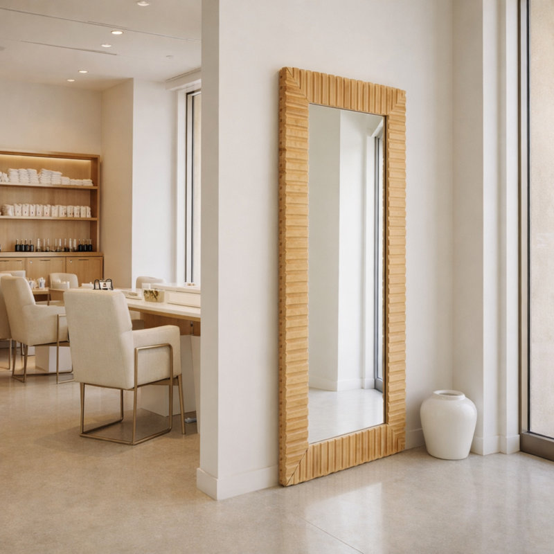 Miroir Tomas, Bois naturel