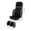 Coussin de siège de massage complet, coussin de chaise de massage électrique avec masseur de pieds et chaleur