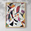 Série ABSTRACT LIX - reproduction encadrée de qualité supérieure - prête à être accrochée - aucun clou requis-798684908-798684907