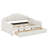 2 Drawer Upholstered Daybed Frame Shell Shaped Backrest Design-861382591