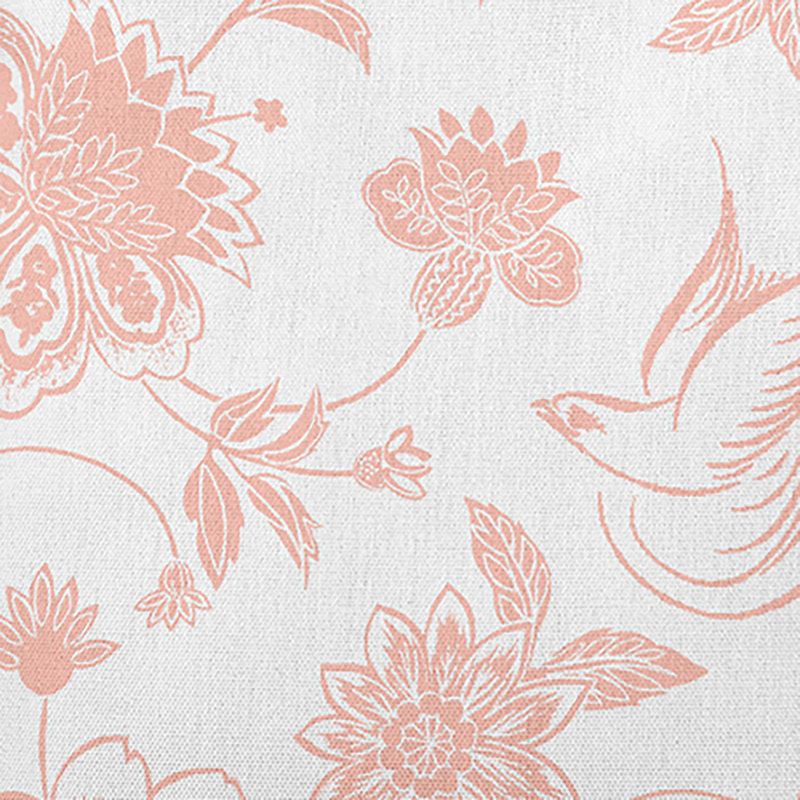  Housse et insert de coussin rectangulaire en polyester pour l'intérieur et l'extérieur, Rosé