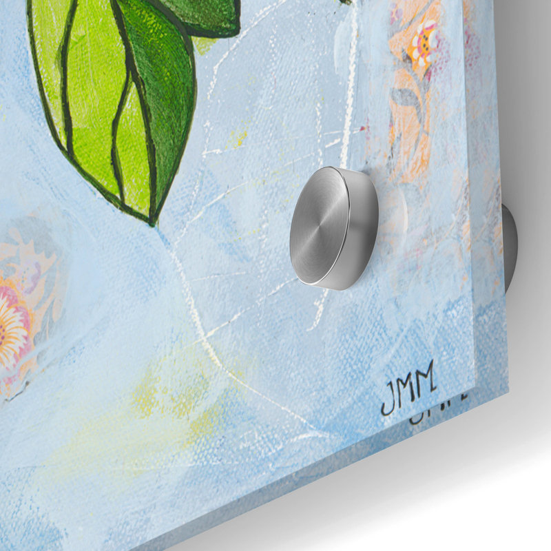 Art mural en verre Winston Porter, H 36 po x l 36 po x P 0,2 po
