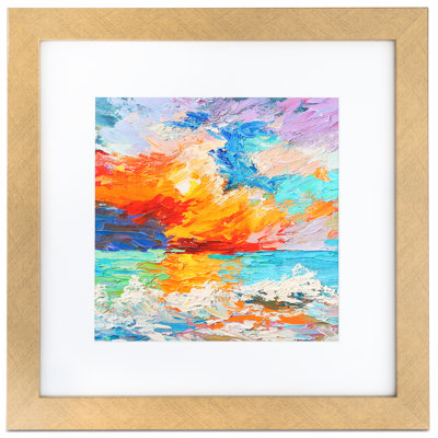 Mccown Gold Matte Picture Frame