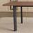 Extendable Kitchen Dining Table, Modern Rectangle Table