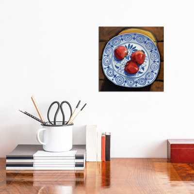 Apples In A Bowl by David Hinds - Gallery-Wrapped Canvas Giclée on Canvas