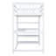 Lit mezzanine avec tablettes de rangement et bureau sous le lit-131952025-131952026