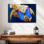 Papillon Morpho au clair de lune-107674199