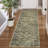  Washable Rugs for Living Room, Non Slip Low Pile Vintage Area Rugs for Bedroom, Stain Resistant Contemporary Foldable Neutral Soft Carpet, Indoor Distressed Floor Mats-798257902-804640065