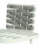 Causeuse et table en acier, gris-1053617027-1053617024