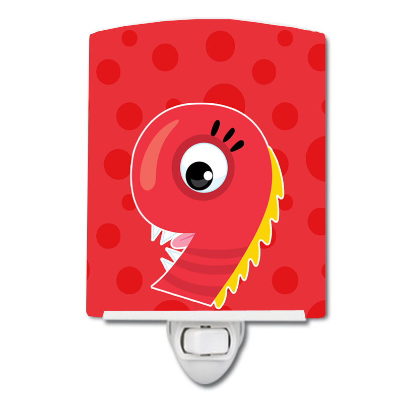 Lampe de nuit en céramique monster month 9