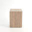Sienna End Table-Walnut/Bone-Sm