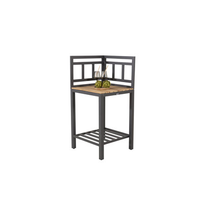 Anoki Rectangular Solid Wood Outdoor Dining Table - 60 cm W 60 cm D