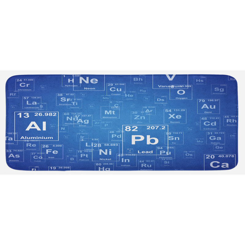 Tapis de cuisine science