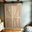Unfinished Wood Panel Bi-Fold Barn Door with Folding Installation Hardware-86574379-125120053-125120050