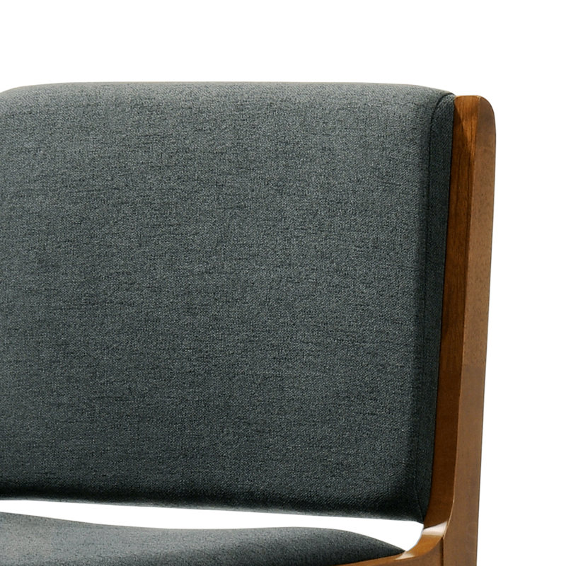 Chaise d'appoint en gris foncé, 2