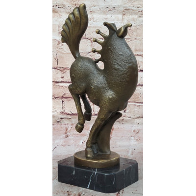 Sculpture de cheval en bronze
