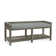 Banc de rangement en osier Glinda