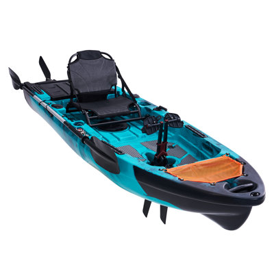 Modular Fishing Kayak with Fin Drive System & Durable HDPE