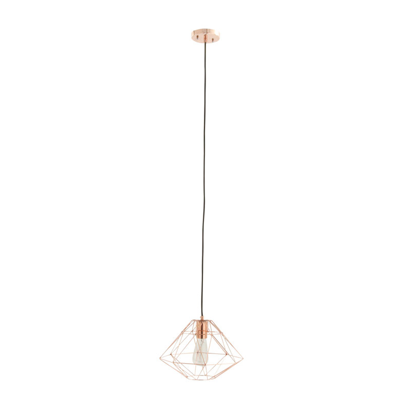 Luminaire suspendu géométrique 1 lumières simple Kristen
