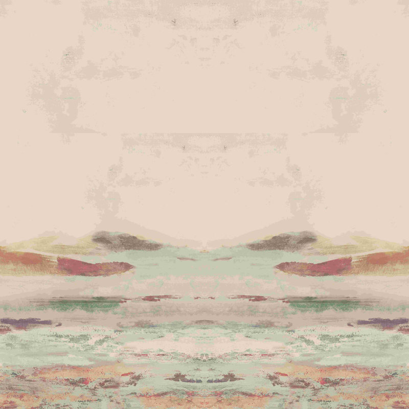 Modern Bohemian Pattern 2 Wrapped Canvas Painting, 12" H x 12" W