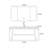Modern simple bathroom cabinet-110773836