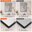 Cozy l 24 po x H 30 po. Miroir de salle de bain mural avec cadre noir mat-943716798-943716797