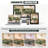 Boneless 80" King-Size Sleeper Sofa Bed Compression Convertible Couch Bed with Blanket-1956771035
