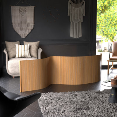 Siena Rolling Bamboo Room Divider by Bayou Breeze