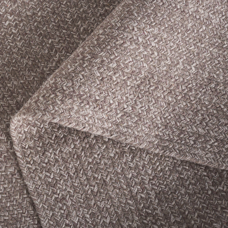 Paulina Hand Woven Cotton Chevron Rug, Oval 6' x 9'