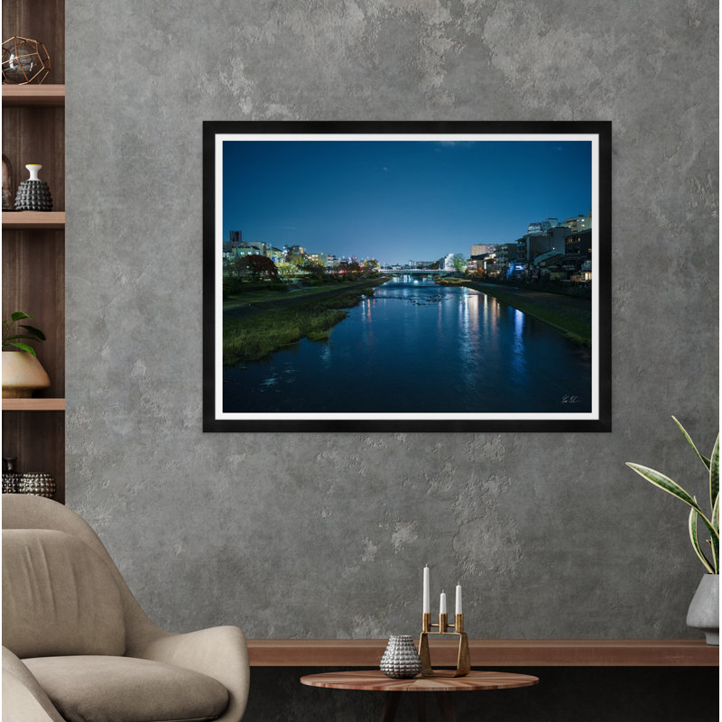 Kamo River par Tim Klein - photographie avec cadre photo