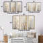 Minimalisme sycomore arbre paysage - arbre sycomore toile ensemble d'art mural de 3-951358455-951358451