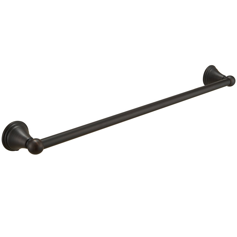 Barre à serviettes murale 24 po, Bronze huilé
