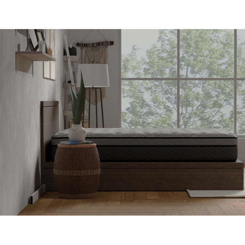 Hybrid 12 Inch Medium Firm Mattress with Pocketed Coils, Twin