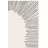 Jakavian Hand Tufted Wool/Cotton Abstract Rug in Gray/Ivory-1586232312