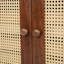 Armoire lit escamotable en rotin avec rangement Delas-884873810