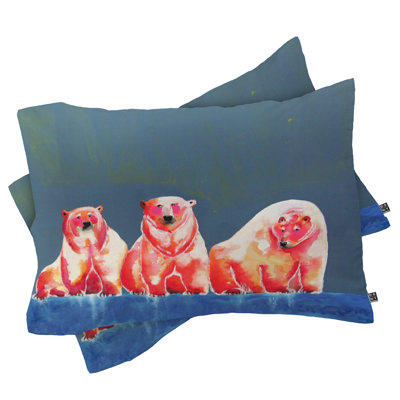 Polarbear Blush Pillowcase