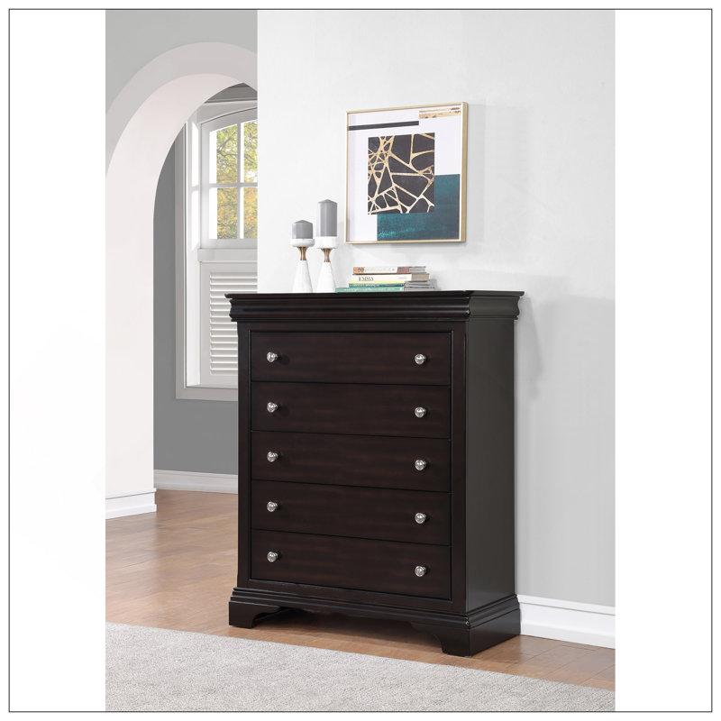 Dominique - Commode - Brun foncé