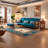 Nordic simple solid wood rest sofa set