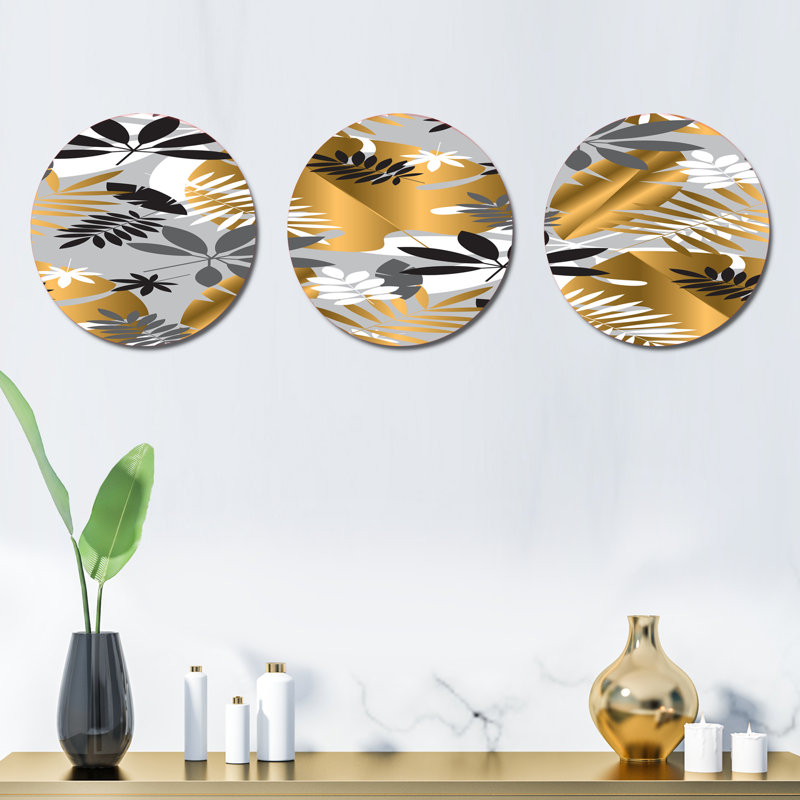 Ensemble de 3 décorations murales