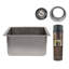 Premier Copper Products BSP5_BREC16EN-G Bar Sink And Drain Package