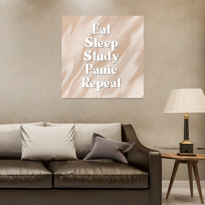«Eat Sleep Sleep», art contemporain abstrait
