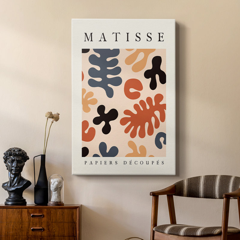 Matisse CDVI, reproduction d'art encadrée sur mesure, galerie Cavas, H 27 po x l 18 po