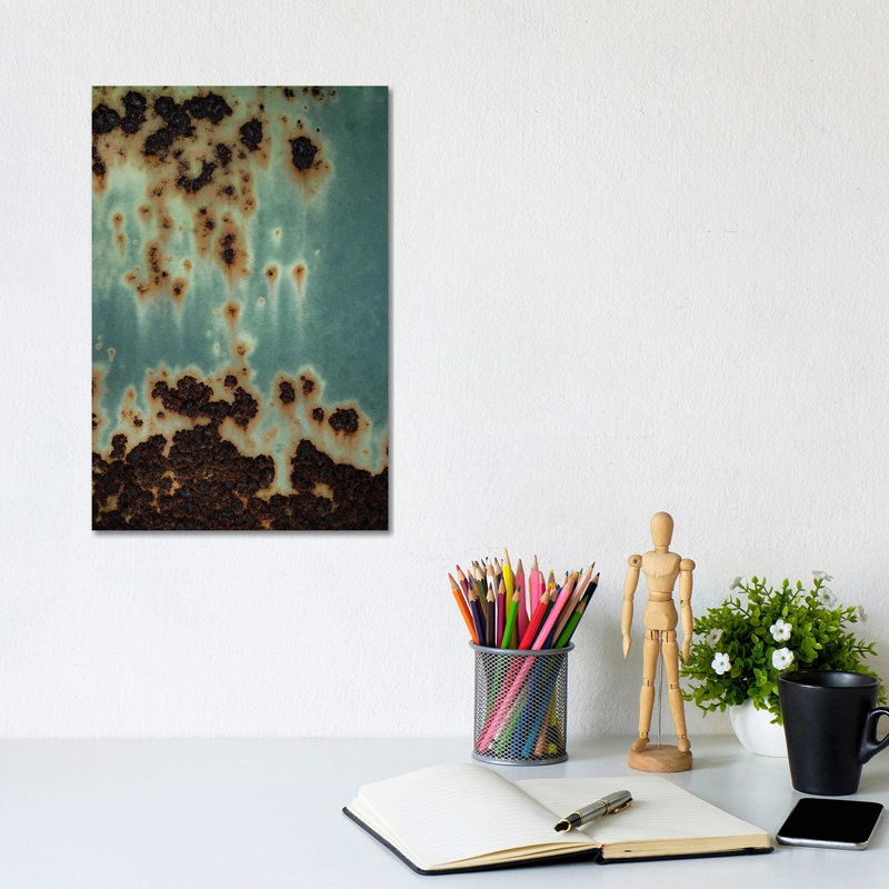 «Descent I», reproduction d'art sur toile tendue, 12" x 8", Gallery Wrapped Canvas, No Frame