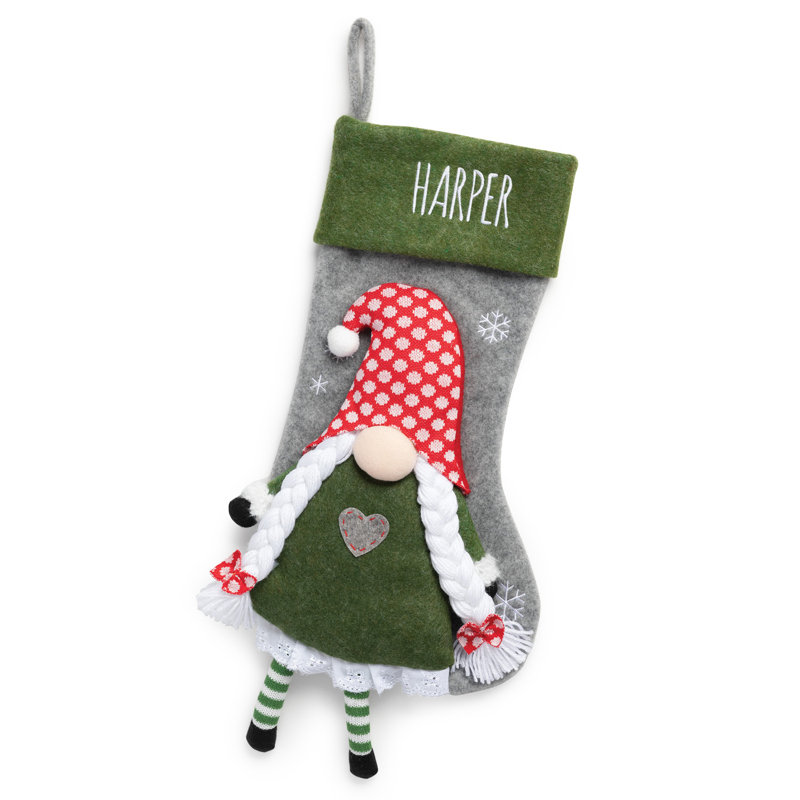 Chaussette Gnome Girl, Oui