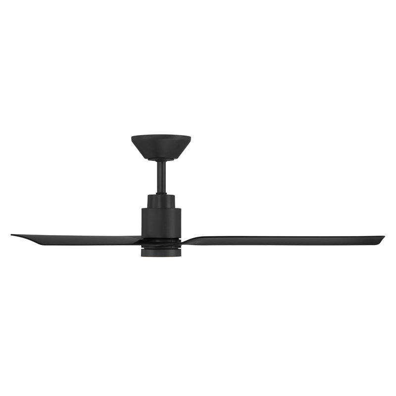 Ventilateur de plafond intelligent à 3 pales Smooth avec trousse d'éclairage à DEL sélectionnable 2700K-3000K-4000K-5000K et télécommande incluse, fonctionne avec Alexa et l'application Android ou Android