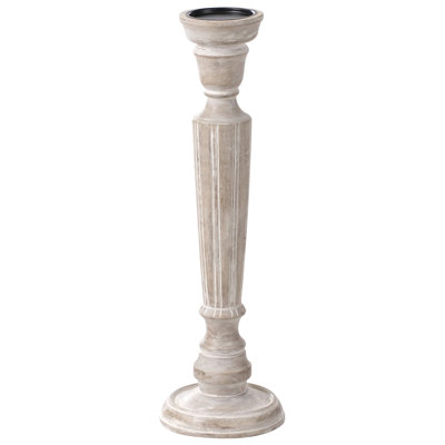 Solid Wood Tabletop Candlestick